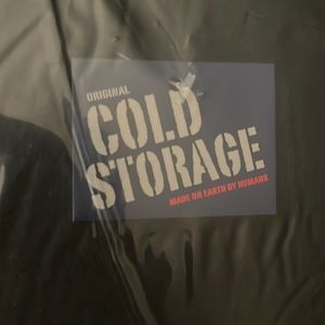 Black cold storage bag